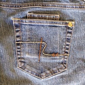 Sale Flare Fitted Jeans Embroidery Pockets REWIND
